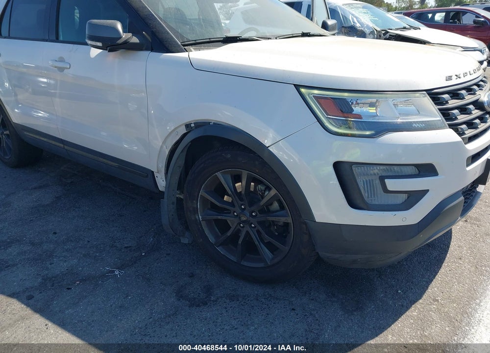 2017 FORD EXPLORER XLT VIN: 1FM5K7D88HGC13396