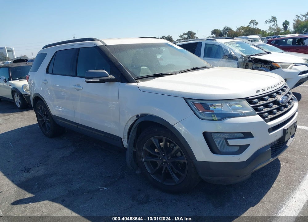 2017 FORD EXPLORER XLT VIN: 1FM5K7D88HGC13396