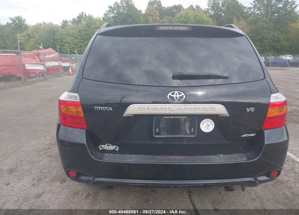 2009 TOYOTA HIGHLANDER VIN: JTEES41A692136967