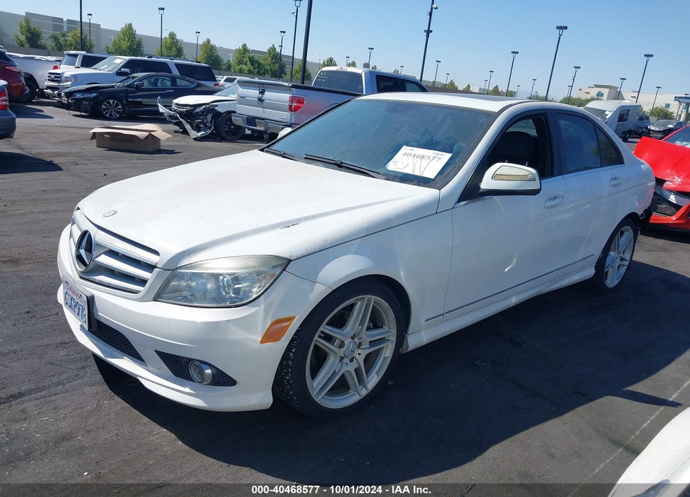2008 MERCEDES-BENZ C 300 LUXURY/SPORT VIN: WDDGF54XX8R034459