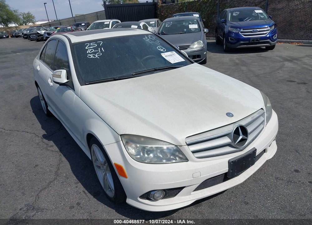 2008 MERCEDES-BENZ C 300 LUXURY/SPORT VIN: WDDGF54XX8R034459