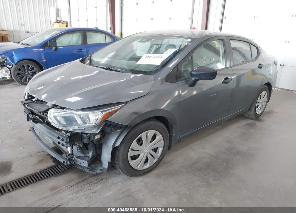 2020 NISSAN VERSA S XTRONIC CVT VIN: 3N1CN8DVXLL819191