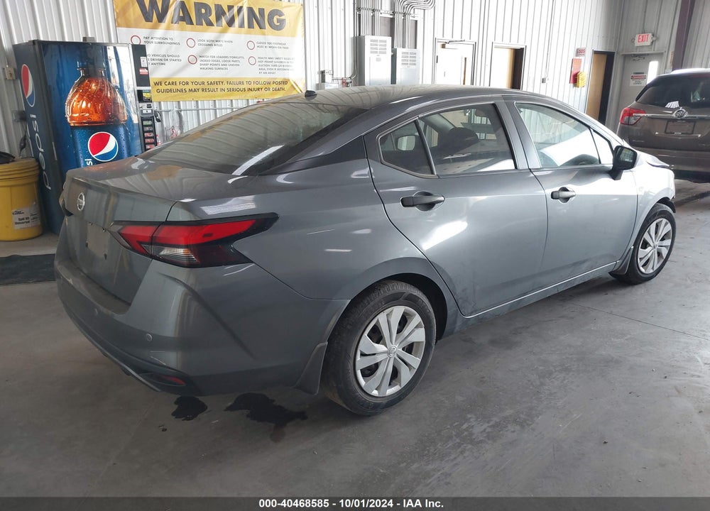 2020 NISSAN VERSA S XTRONIC CVT VIN: 3N1CN8DVXLL819191