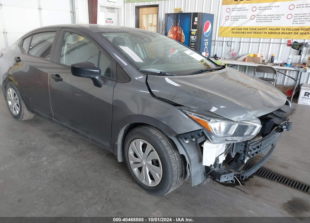 2020 NISSAN VERSA S XTRONIC CVT VIN: 3N1CN8DVXLL819191
