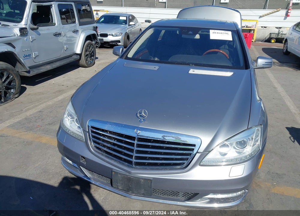 2010 MERCEDES-BENZ S 400 HYBRID VIN: WDDNG9FB0AA298727
