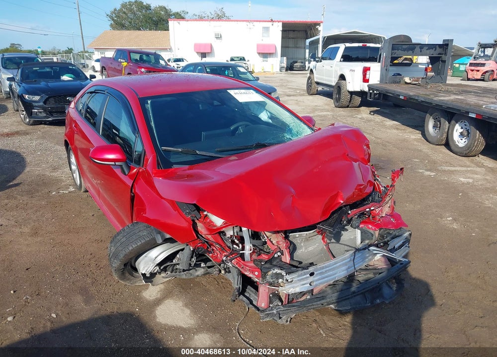 2021 TOYOTA COROLLA LE VIN: 5YFVPMAE3MP219775