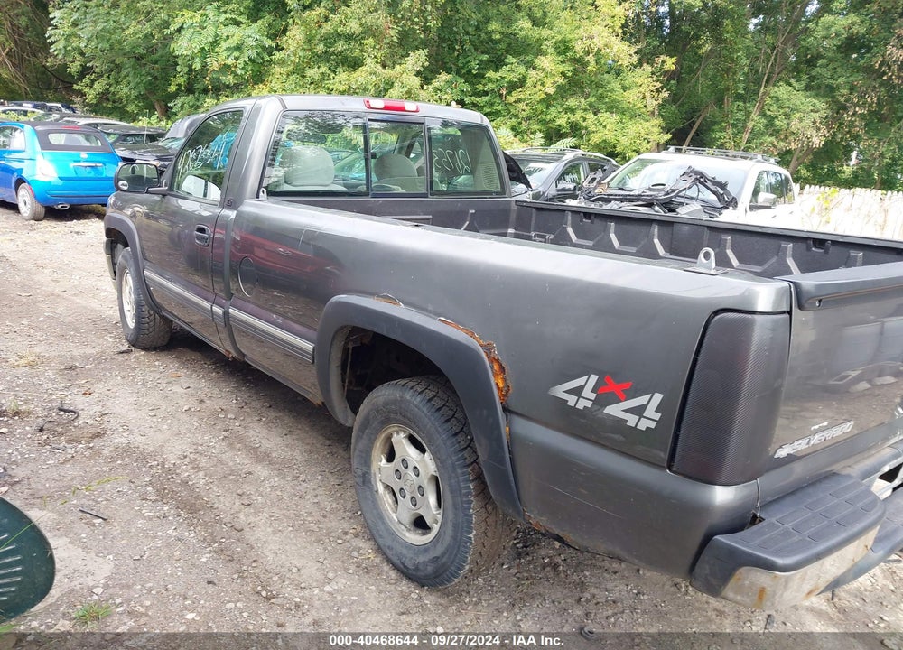 1999 CHEVROLET SILVERADO K1500 VIN: 1GCEK14T8XE123987