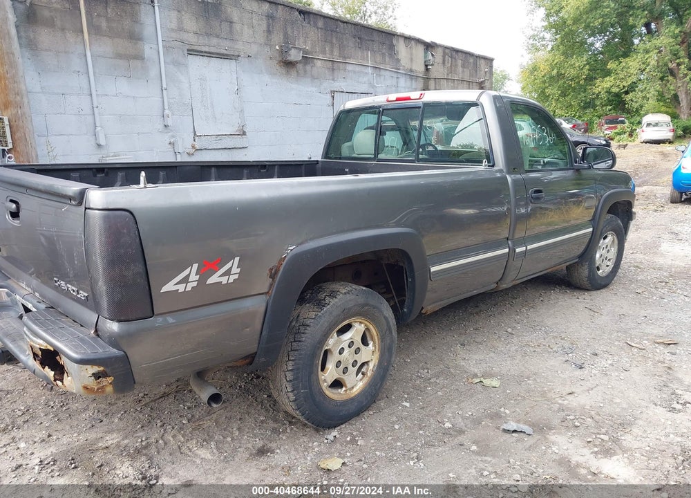 1999 CHEVROLET SILVERADO K1500 VIN: 1GCEK14T8XE123987