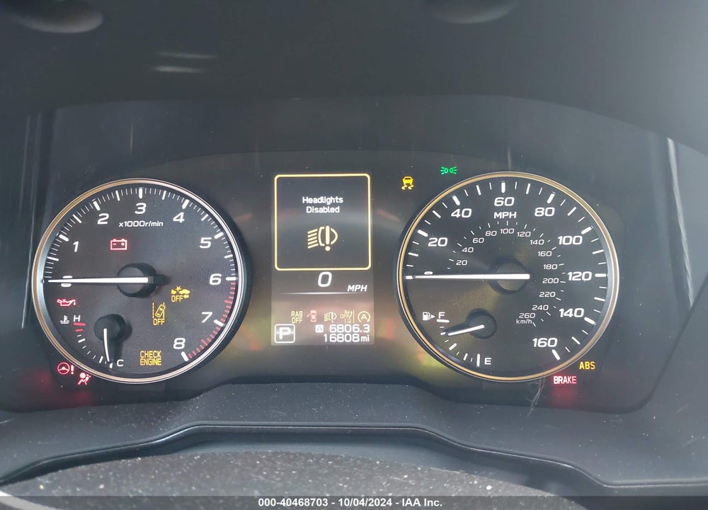 2024 SUBARU OUTBACK WILDERNESS VIN: 4S4BTGUDXR3181217