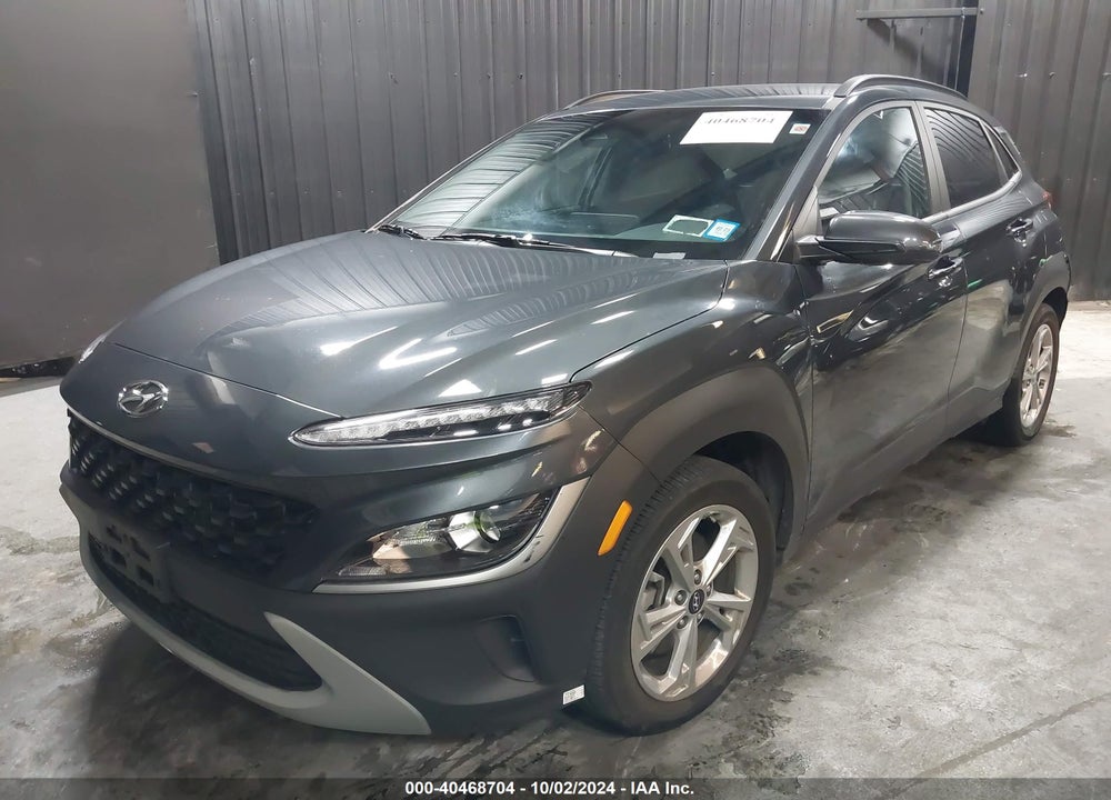 2022 HYUNDAI KONA SEL VIN: KM8K6CAB3NU890935