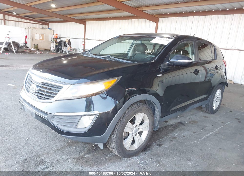 2012 KIA SPORTAGE LX VIN: KNDPBCA26C7319585