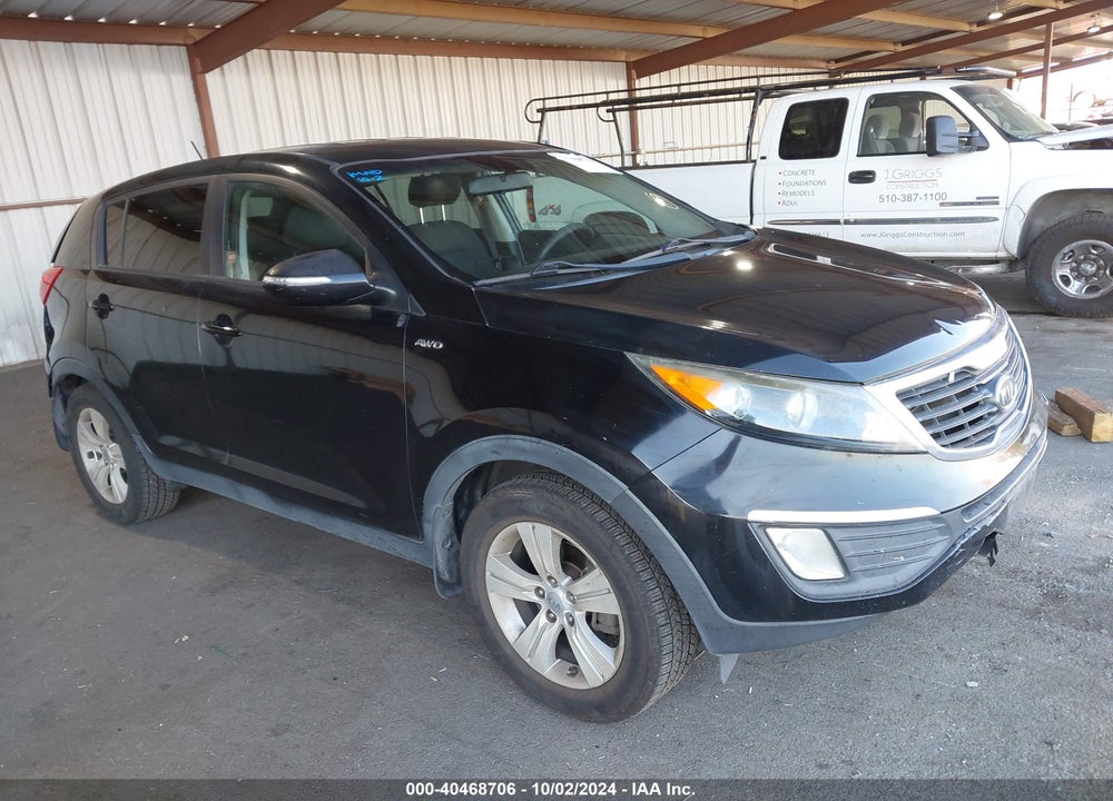2012 KIA SPORTAGE LX VIN: KNDPBCA26C7319585