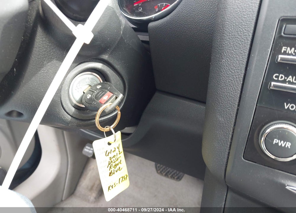 2012 NISSAN ROGUE S/SV VIN: JN8AS5MV4CW389863