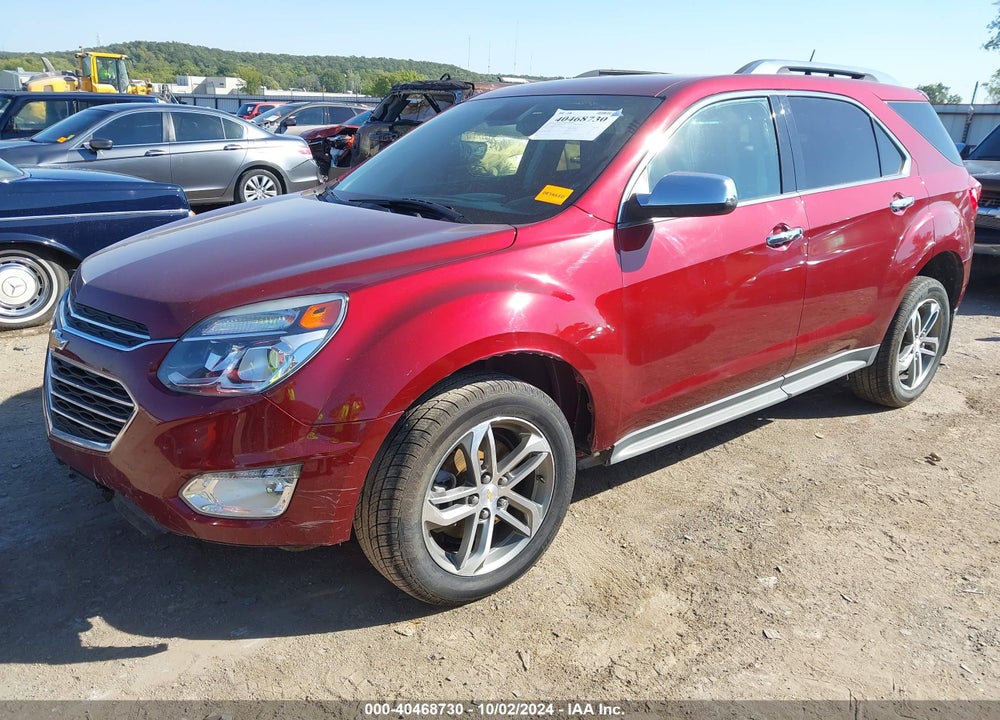 2016 CHEVROLET EQUINOX LTZ VIN: 2GNALDEK6G6283008