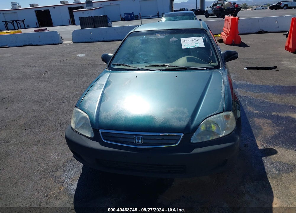 2000 HONDA CIVIC VALUE PACKAGE VIN: 2HGEJ6618YH559083