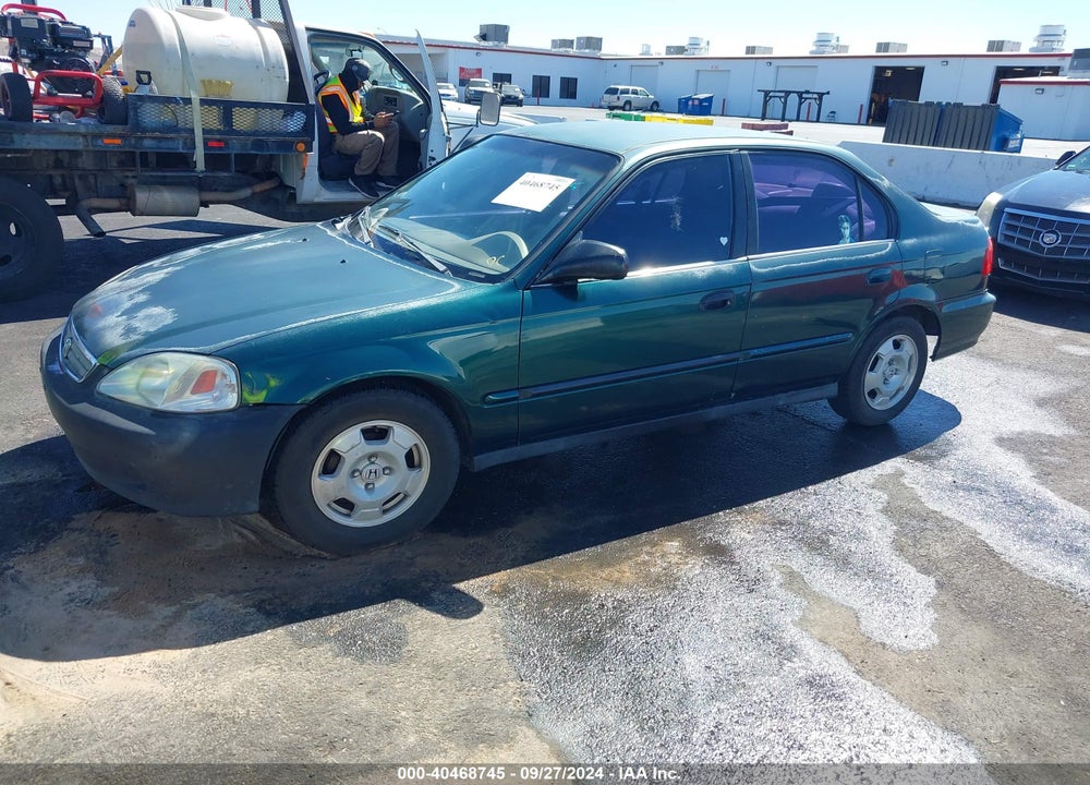 2000 HONDA CIVIC VALUE PACKAGE VIN: 2HGEJ6618YH559083