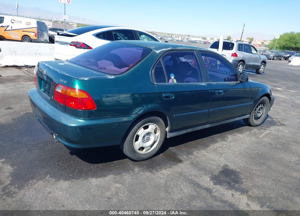 2000 HONDA CIVIC VALUE PACKAGE VIN: 2HGEJ6618YH559083