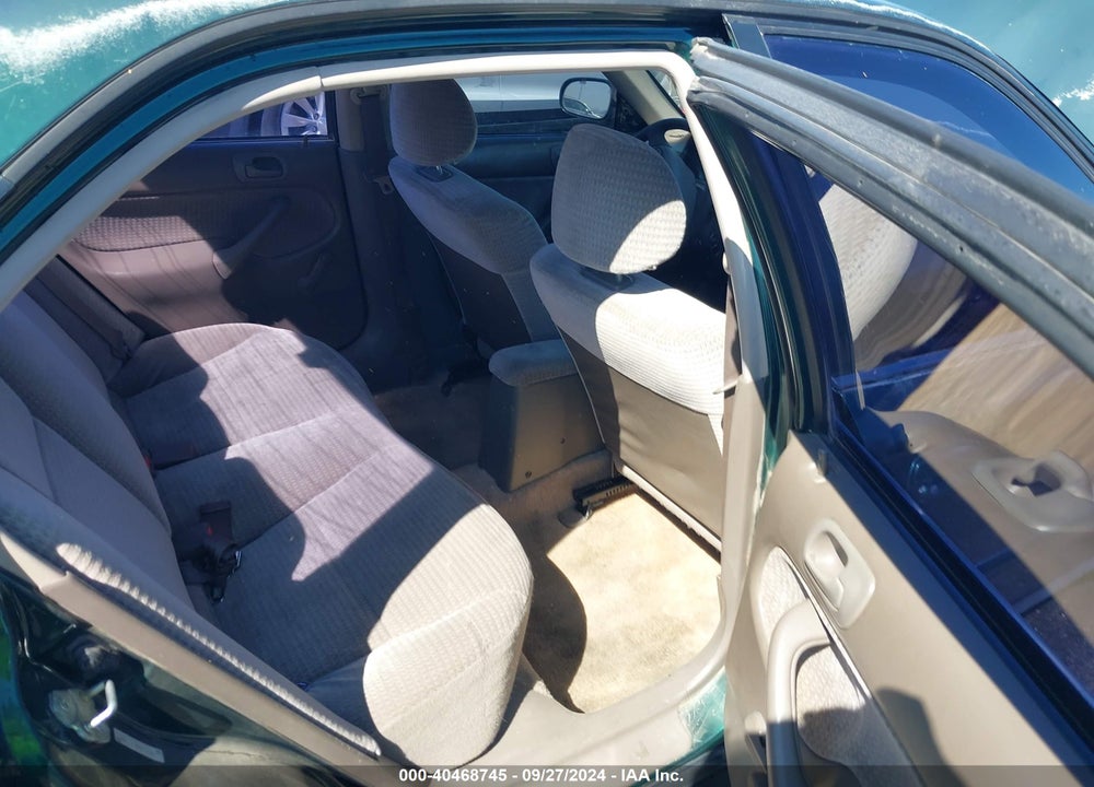 2000 HONDA CIVIC VALUE PACKAGE VIN: 2HGEJ6618YH559083