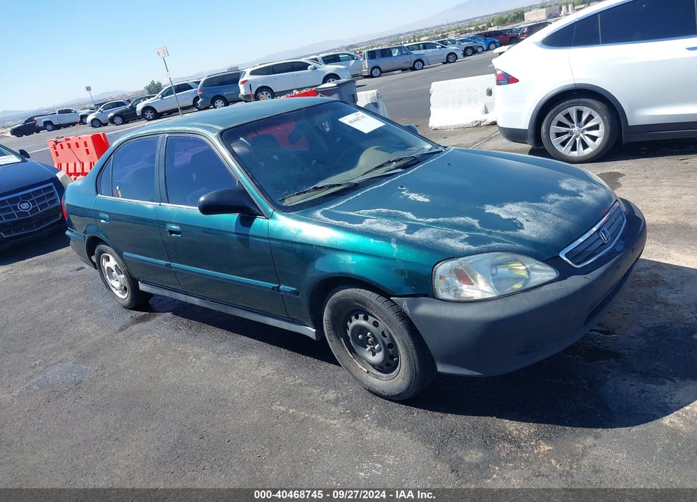 2000 HONDA CIVIC VALUE PACKAGE VIN: 2HGEJ6618YH559083