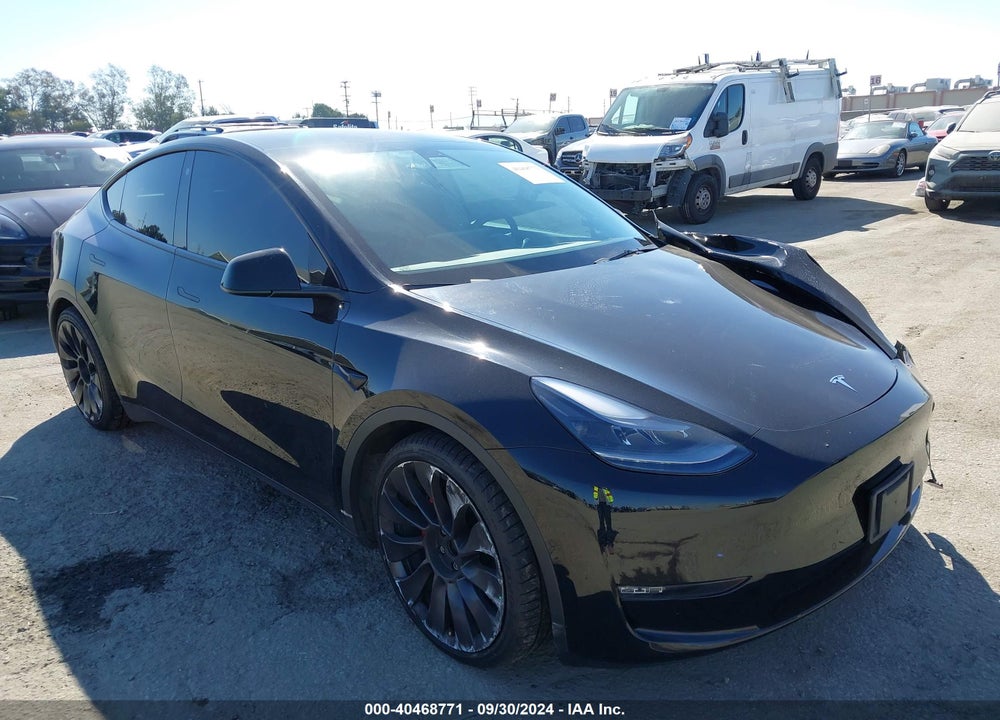 2022 TESLA MODEL Y PERFORMANCE DUAL MOTOR ALL-WHEEL DRIVE VIN: 7SAYGDEF7NF392621