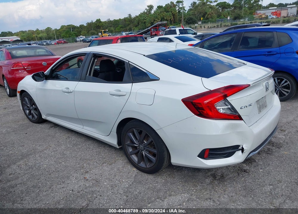 2020 HONDA CIVIC EX VIN: 19XFC1F36LE011783