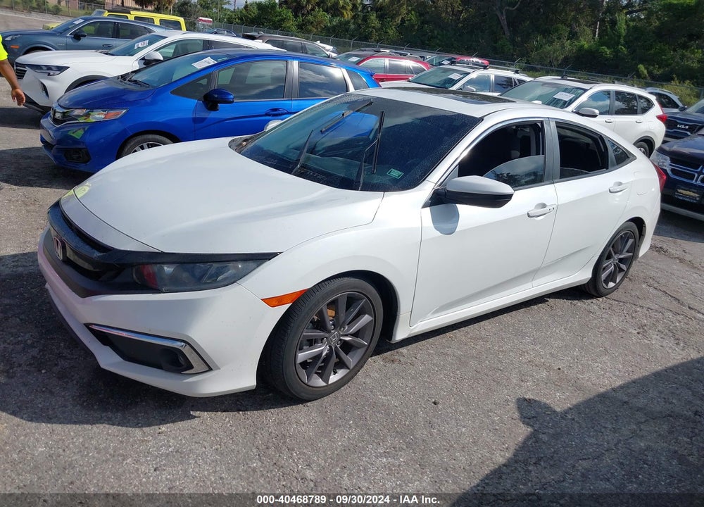 2020 HONDA CIVIC EX VIN: 19XFC1F36LE011783