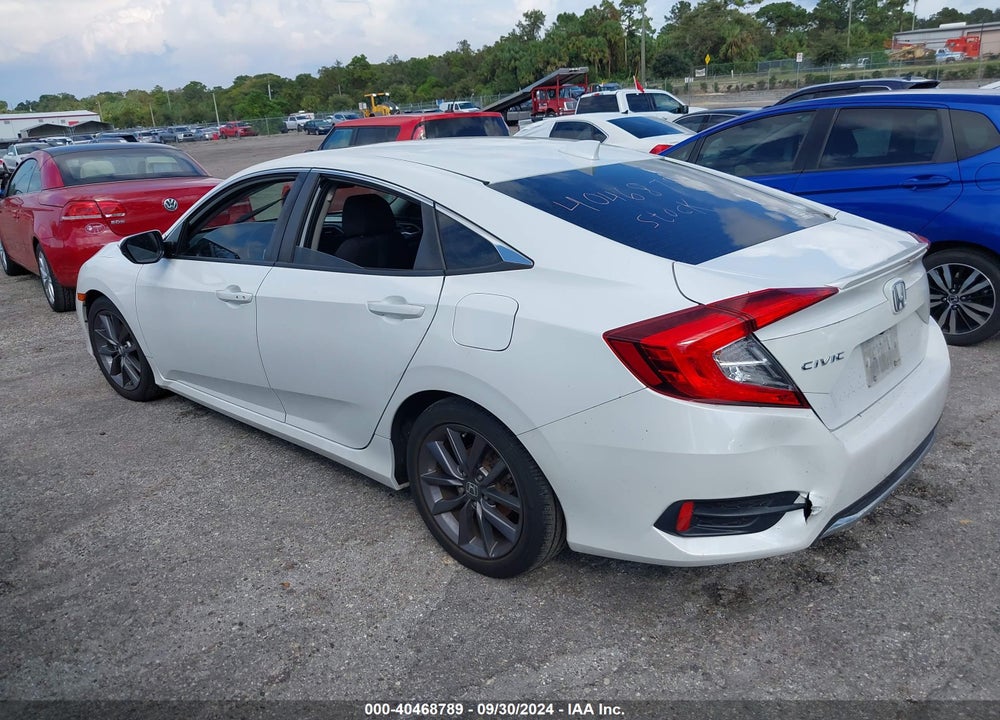 2020 HONDA CIVIC EX VIN: 19XFC1F36LE011783