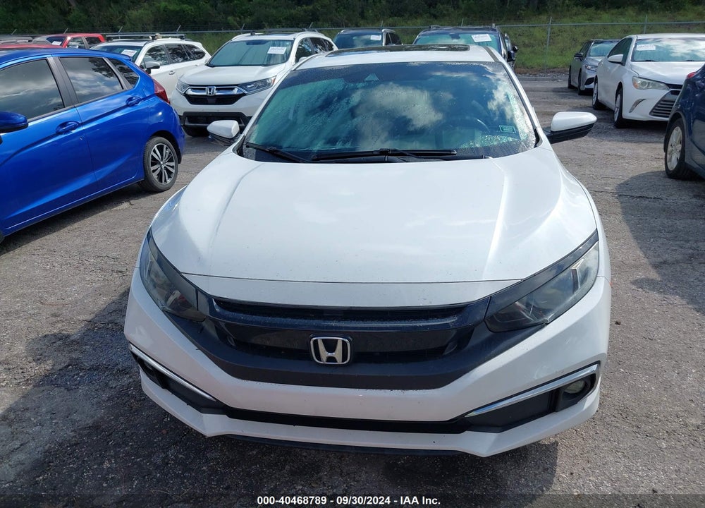 2020 HONDA CIVIC EX VIN: 19XFC1F36LE011783