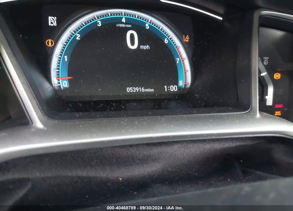 2020 HONDA CIVIC EX VIN: 19XFC1F36LE011783
