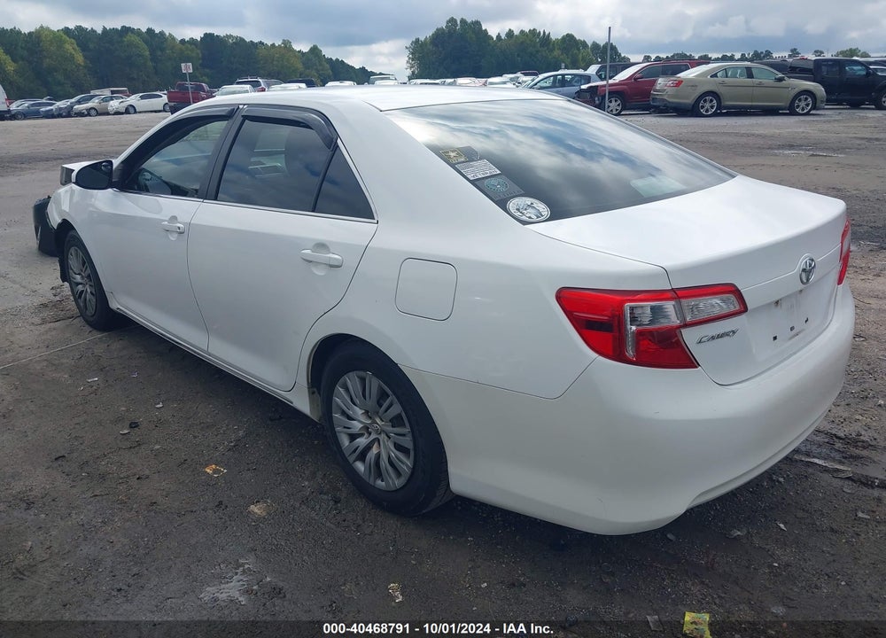 2013 TOYOTA CAMRY LE VIN: 4T1BF1FK8DU255799