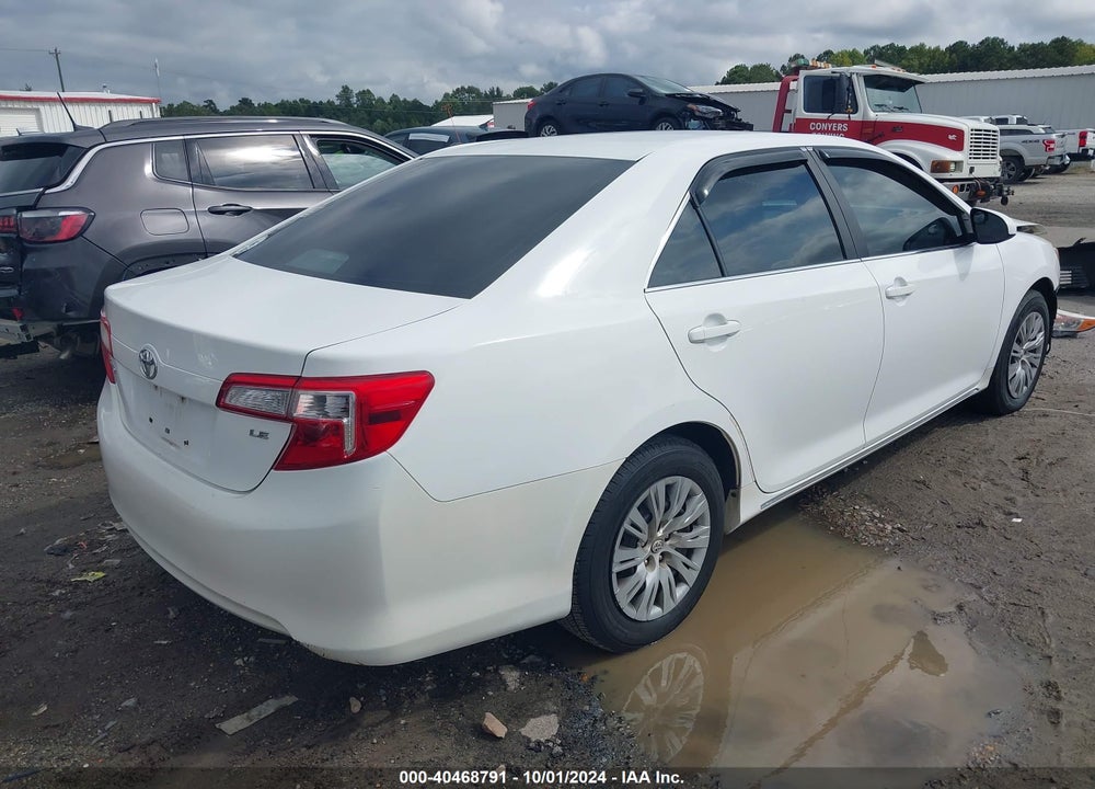 2013 TOYOTA CAMRY LE VIN: 4T1BF1FK8DU255799