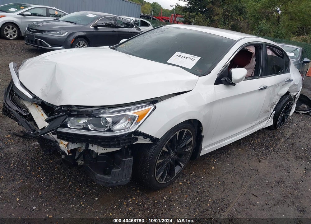 2016 HONDA ACCORD SPORT VIN: 1HGCR2F56GA243058