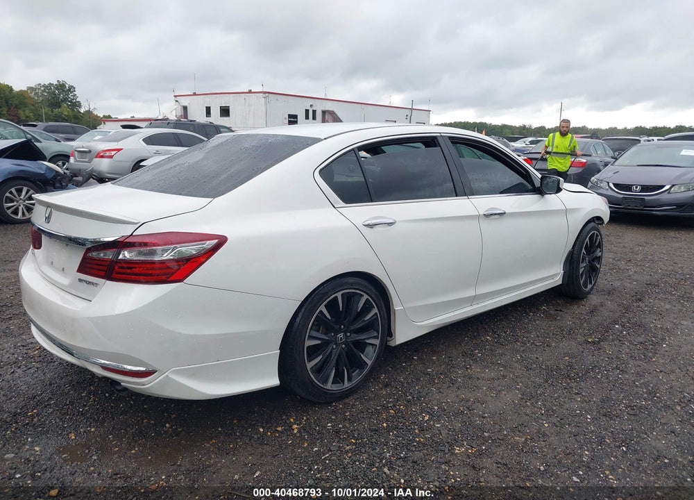 2016 HONDA ACCORD SPORT VIN: 1HGCR2F56GA243058