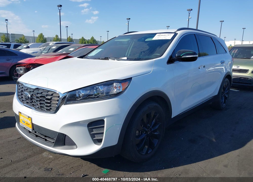 2019 KIA SORENTO 3.3L S VIN: 5XYPG4A56KG596370