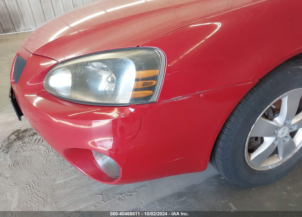 2008 PONTIAC GRAND PRIX VIN: 2G2WP552781122873