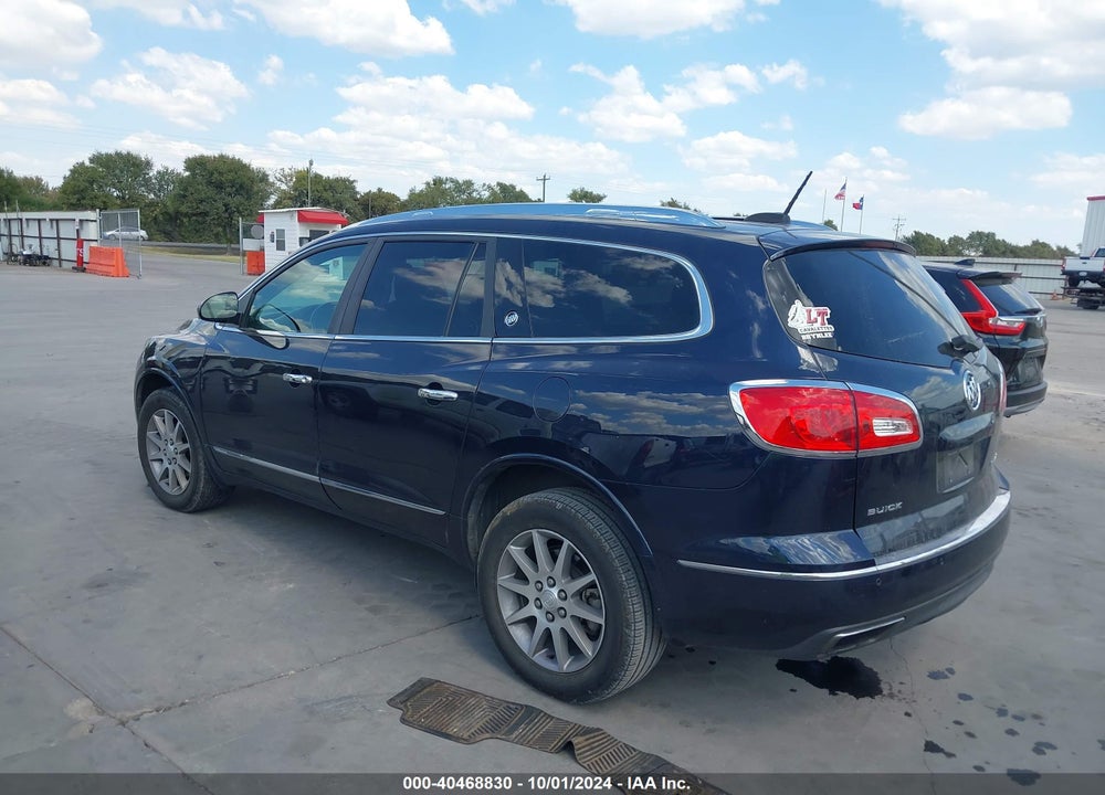 2016 BUICK ENCLAVE LEATHER VIN: 5GAKRBKD9GJ216638
