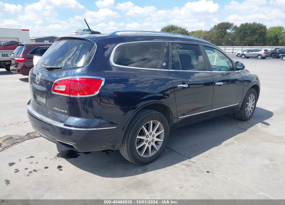 2016 BUICK ENCLAVE LEATHER VIN: 5GAKRBKD9GJ216638