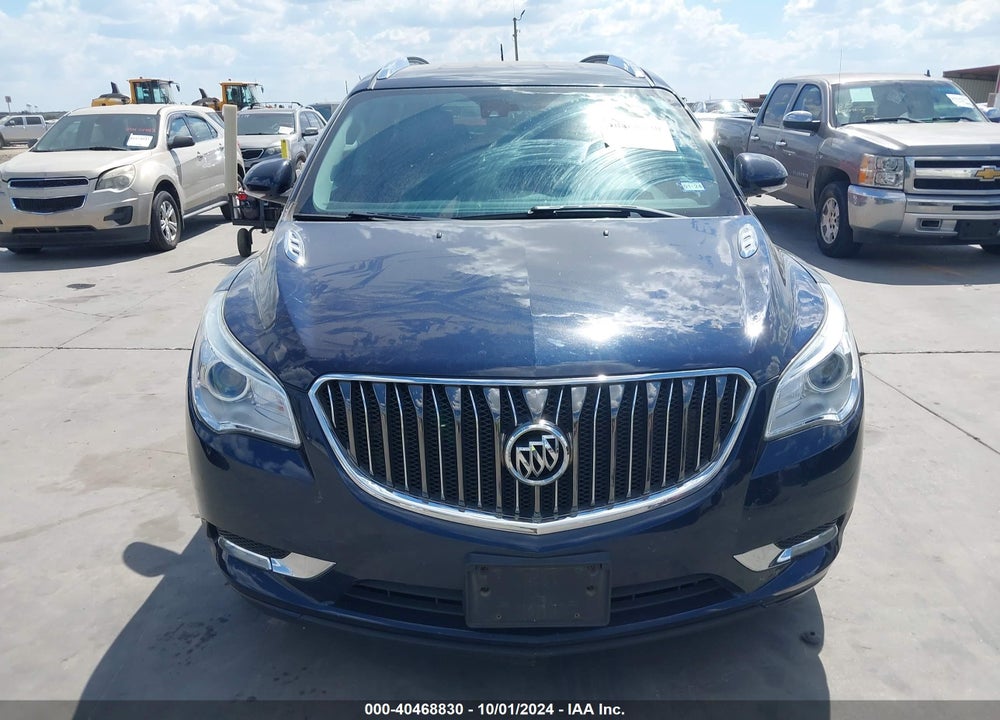 2016 BUICK ENCLAVE LEATHER VIN: 5GAKRBKD9GJ216638