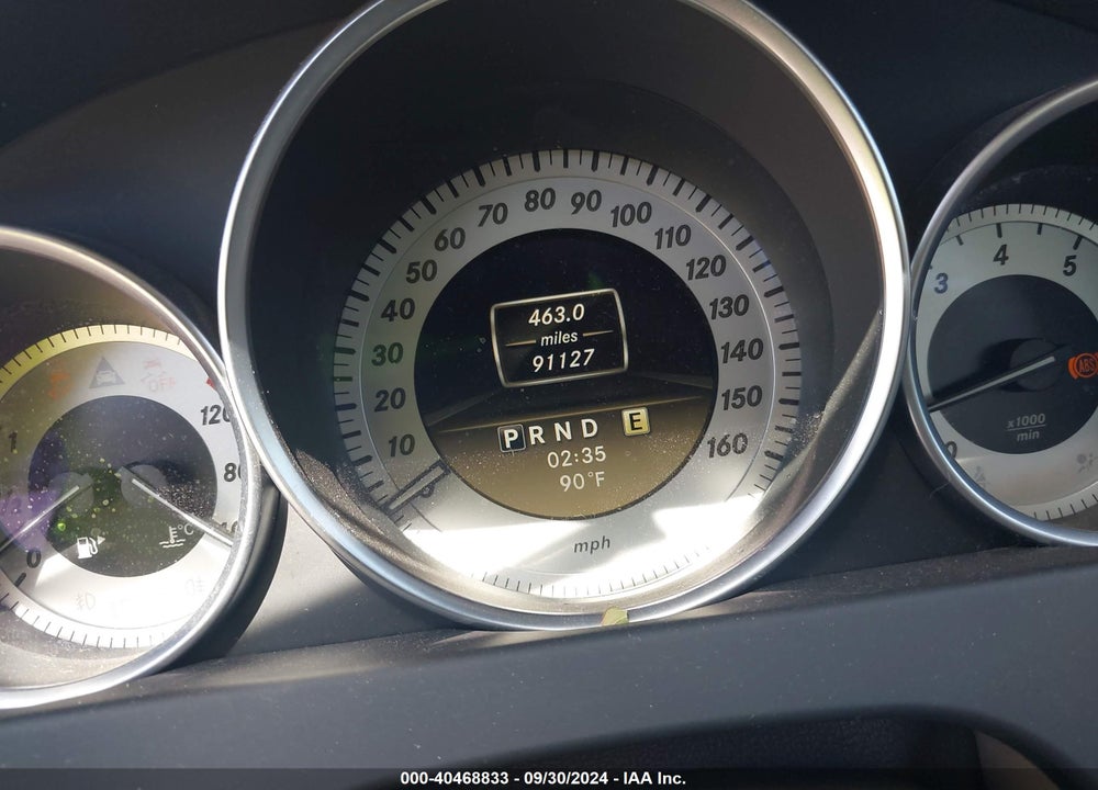 2012 MERCEDES-BENZ C 250 LUXURY/SPORT VIN: WDDGF4HB2CA713402