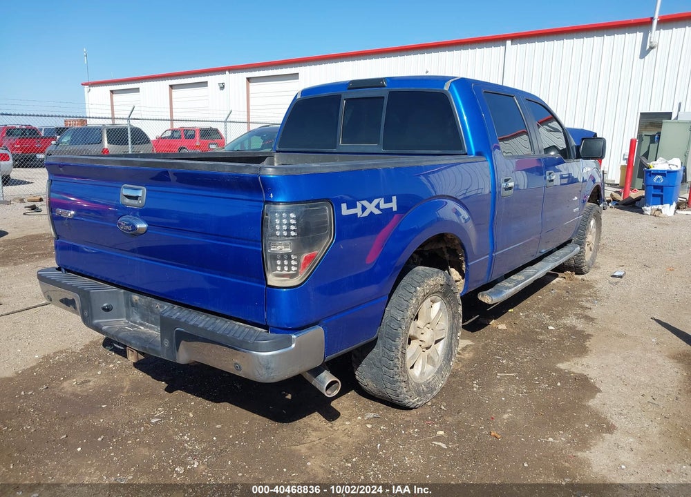 2013 FORD F-150 XLT VIN: 1FTFW1ET5DKF71916