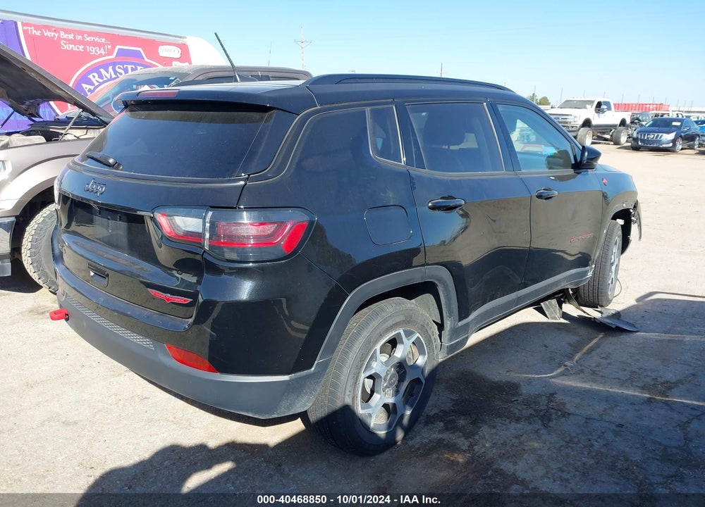 2022 JEEP COMPASS TRAILHAWK 4X4 VIN: 3C4NJDDB4NT212772