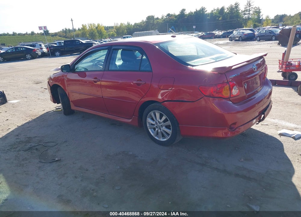 2010 TOYOTA COROLLA S VIN: 2T1BU4EE9AC465215