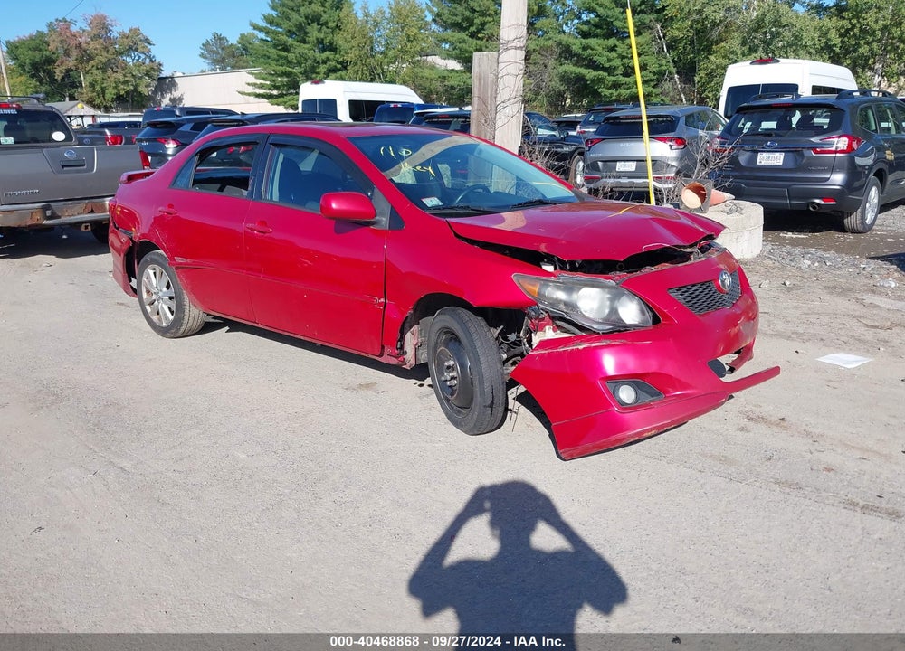 2010 TOYOTA COROLLA S VIN: 2T1BU4EE9AC465215