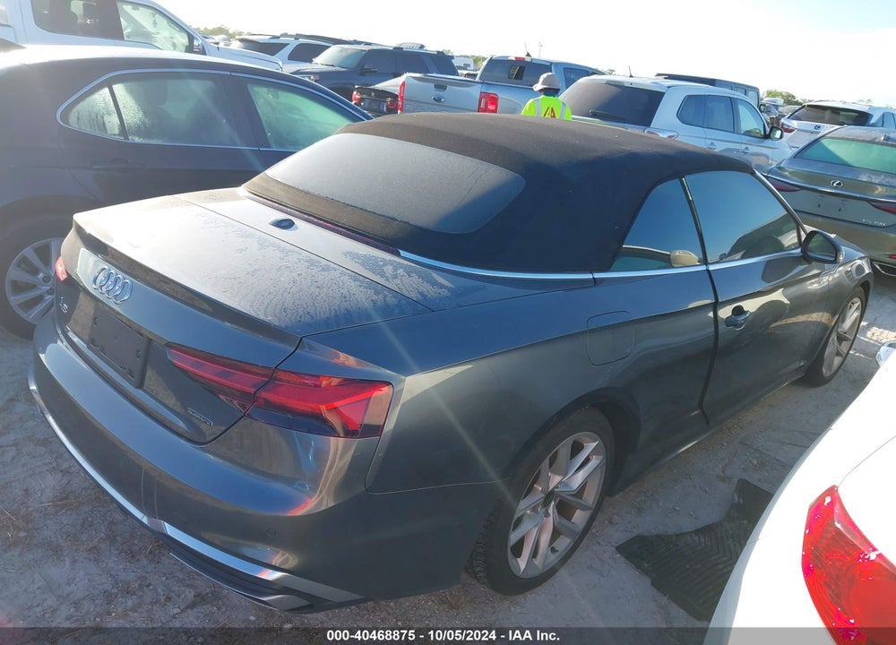 2023 AUDI A5 CABRIOLET PREMIUM 45 TFSI S LINE QUATTRO S TRONIC VIN: WAU3AGF59PN003351