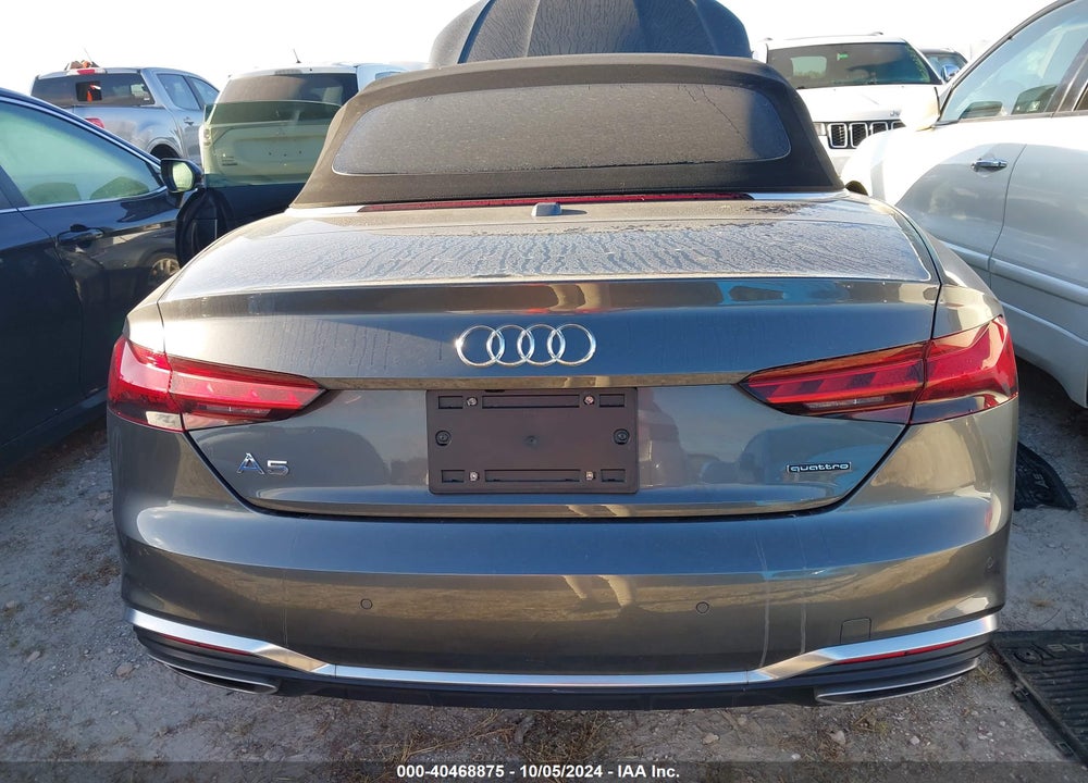 2023 AUDI A5 CABRIOLET PREMIUM 45 TFSI S LINE QUATTRO S TRONIC VIN: WAU3AGF59PN003351
