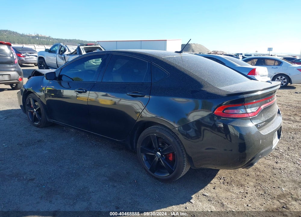 2013 DODGE DART RALLYE VIN: 1C3CDFBH4DD214080