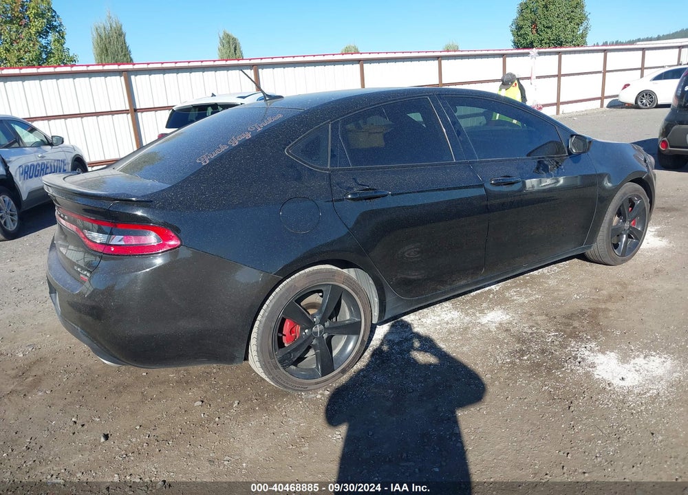 2013 DODGE DART RALLYE VIN: 1C3CDFBH4DD214080