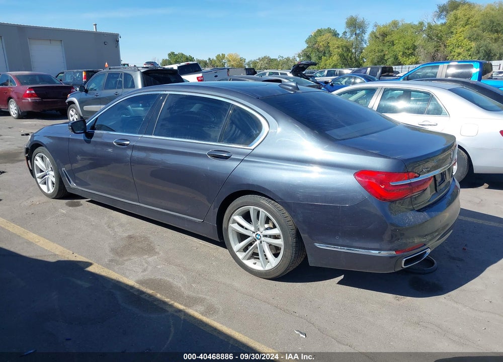 2016 BMW 750I XDRIVE VIN: WBA7F2C56GG416312