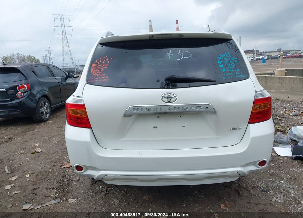 2010 TOYOTA HIGHLANDER LIMITED V6 VIN: 5TDDK3EH5AS037362