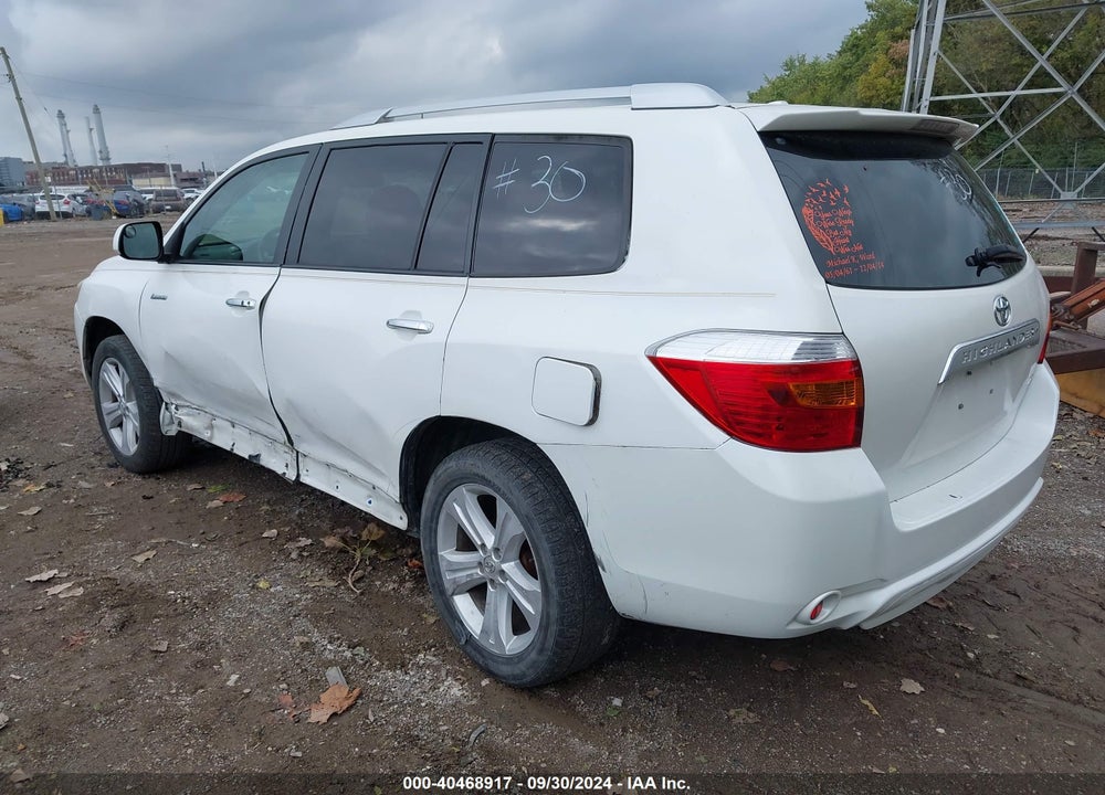 2010 TOYOTA HIGHLANDER LIMITED V6 VIN: 5TDDK3EH5AS037362